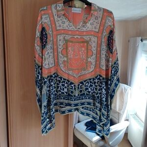 Colorful Bohemian Blouse